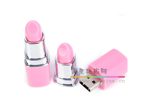 粉红 口红U盘