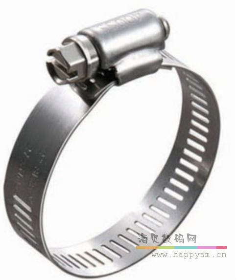 不锈钢喉箍 （304，不锈钢喉箍，70-95mm直径，0.6-0.8厚，12mm宽）