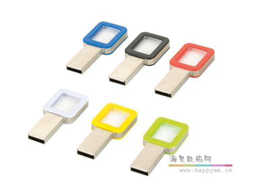 方框 金属 U盘（多色）