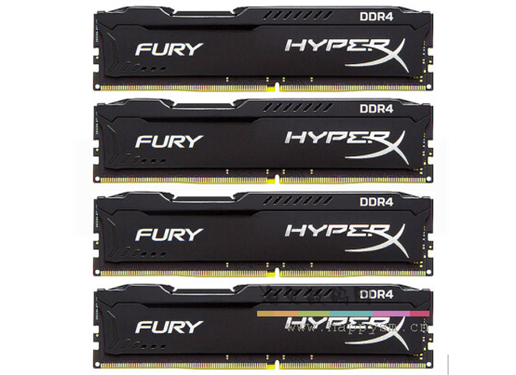 金士顿 64G (16GX4)  DDR4 3200  骇客神条 HyperX Predator 掠食者 台式机内存