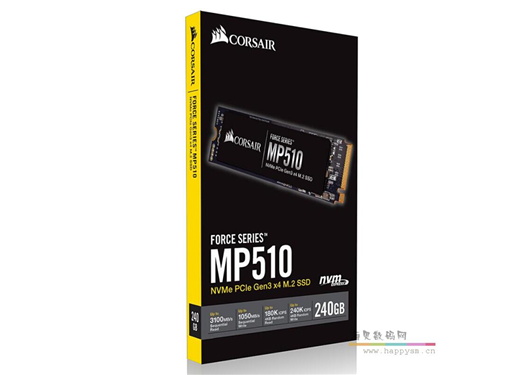 海盗船 MP510 240G M.2 固态硬盘 PCIE