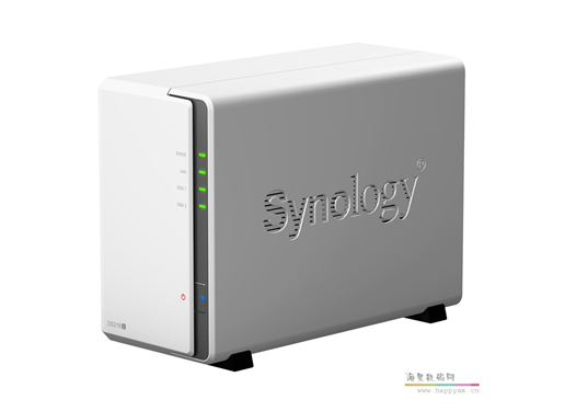 群晖 DS218j 存储Synology私有云个人云盘家庭家用网络存储器双盘位群辉共享硬盘盒局域网主机服务器