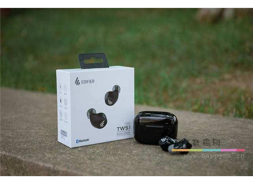 漫步者 TWS1 真无线蓝牙耳机降噪防水耳机长续航蓝牙耳机