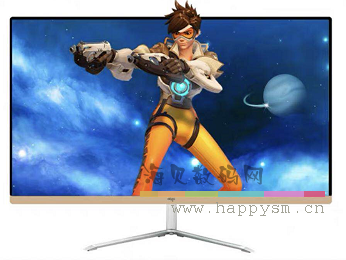 三色 AG240KG 23.8寸曲面 窄边 ADS屏 宽视角 1800曲率   HDMI+VGA