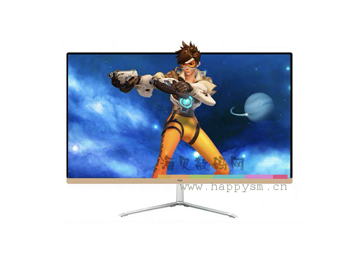 三色 AG240KG 23.8寸曲面 窄边 ADS屏 宽视角 1800曲率   HDMI+VGA