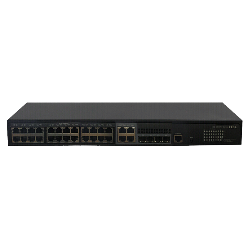 H3C S5120V2-28P-HPWR-LI 24口全千兆三层智能网管POE370W企业级