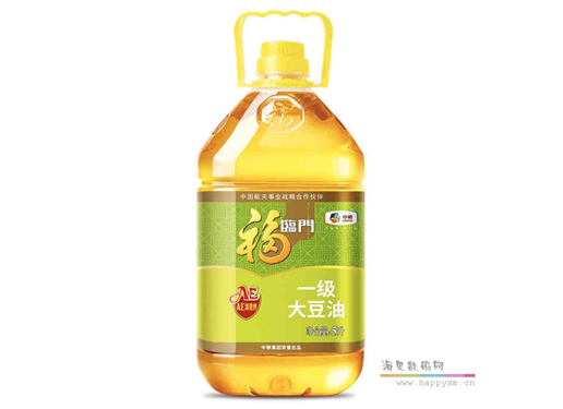 福临门 AE 一级大豆油5L维生素AE食用炒菜家庭用植物色拉油东北豆油