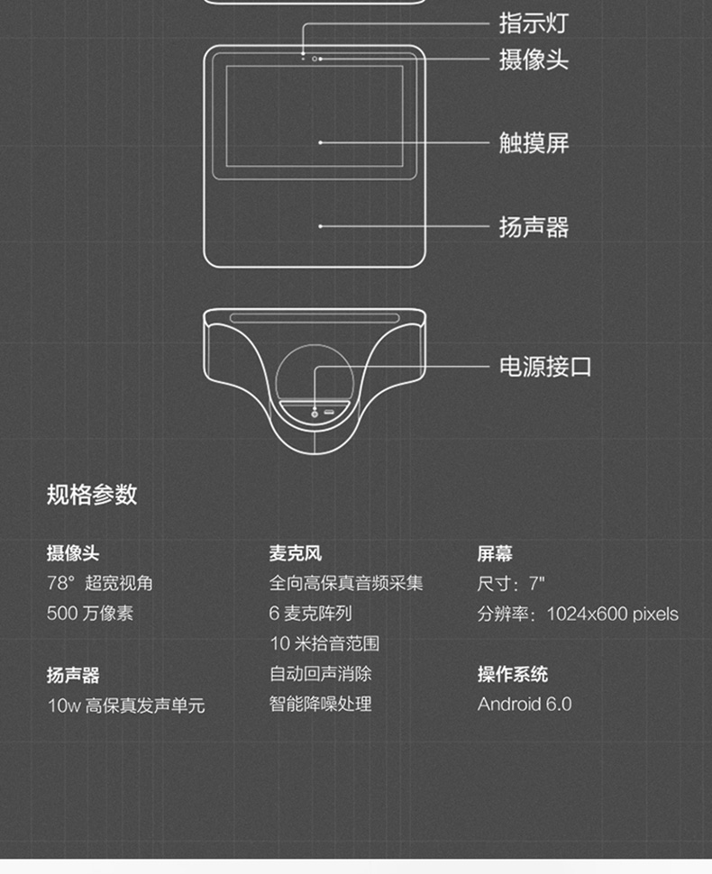 百度 小度在家 NV5001 初代