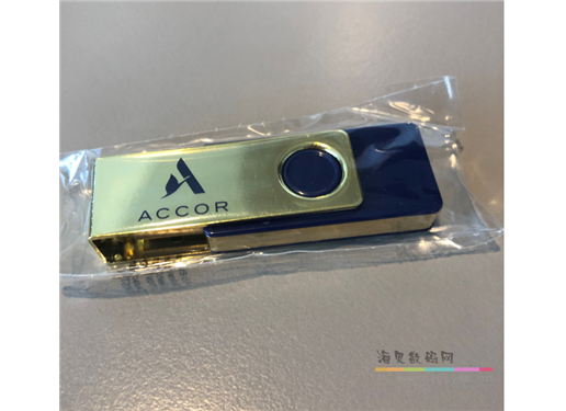 金色旋转 黄金U盘