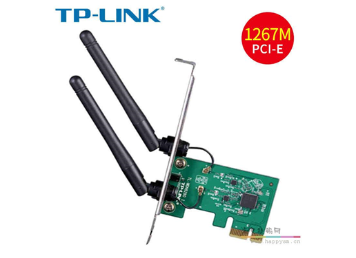 TP-LINK TL-WDN6280 双频千兆 PCI-E无线网卡台式机电脑内置wifi网络信号接收器 5g独立插口随身AP发射信号