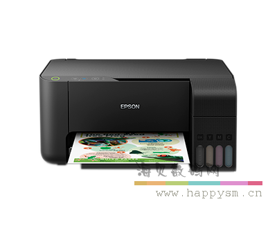 爱普生 L3109 A4彩色无线喷墨一体机 墨仓式