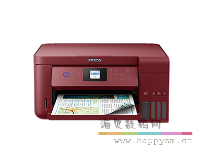 爱普生 L4167 A4彩色无线喷墨一体机 墨仓式