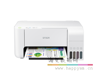爱普生 L3116 A4彩色无线喷墨一体机 墨仓式