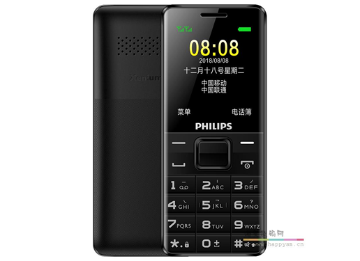 飞利浦 E105 陨石黑