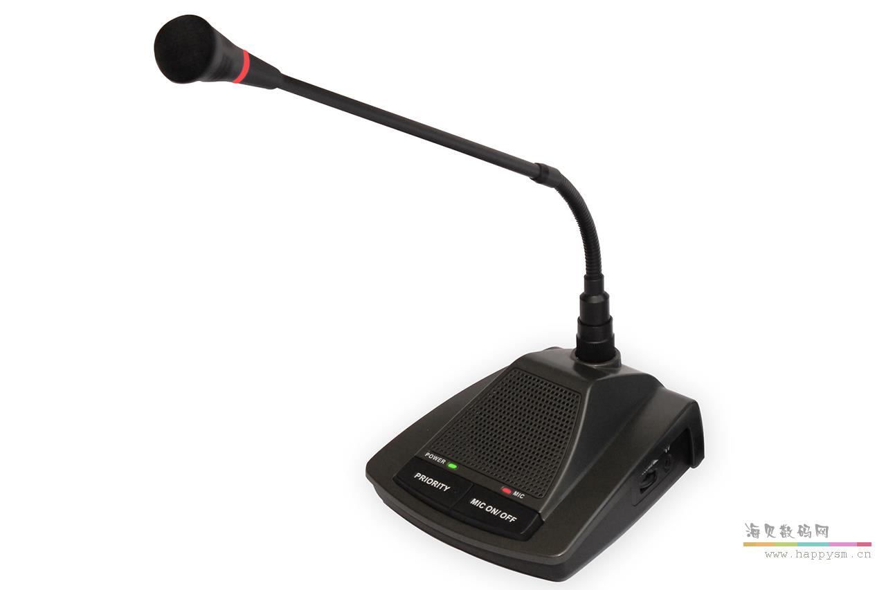 赢溢 HCS-6102B1   桌面式纯讨论发言主席单元