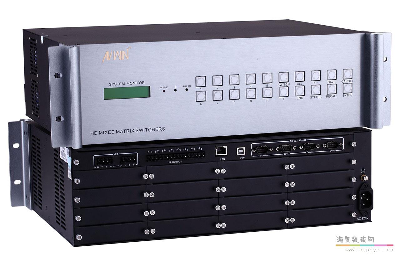 赢溢 K-16MIX-T   16路一体化可编程中央控制主机