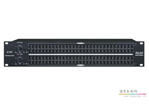 赢溢 EQ-231   双31段均衡器