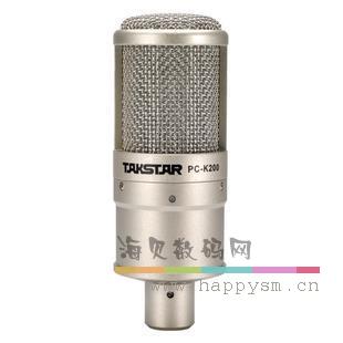 得胜 K200 电容麦克风直播设备全套声卡唱歌手机专用网红主播麦克风套装快手话筒录音k歌神器家用电脑台式连麦