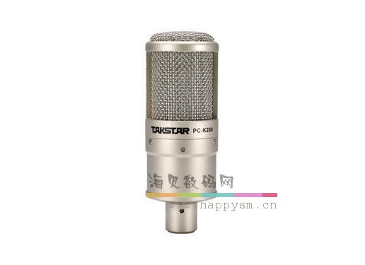得胜 K200 电容麦克风直播设备全套声卡唱歌手机专用网红主播麦克风套装快手话筒录音k歌神器家用电脑台式连麦