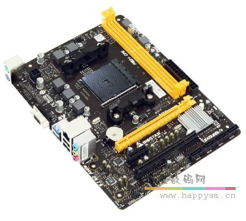 A68MLP 支持FM2+，兼容FM2!带PCI槽，支持USB3.0(后置）