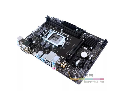 映泰 B360MHD PRO B360 PRO加强主板，全固态电容，1xPCI-Ex16显卡插槽，HDMI+DVI+VGA全接口，支持4K输出
