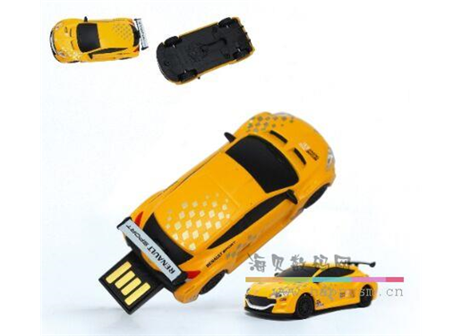 黄色 汽车U盘