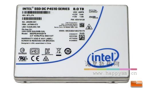 英特尔 P4510 数据中心企业级