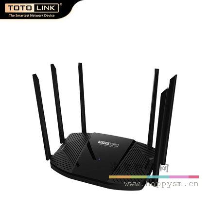 TOTO-LINK A3600R 全千兆端口双频无线1200M无线路由家用wifi穿墙高速穿墙王双频5G大功率路由器宿舍 学生寝室