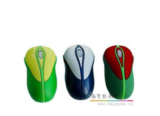 MM豹 USB口光电鼠标 MS-0680U 火红玫瑰 青春玉米
