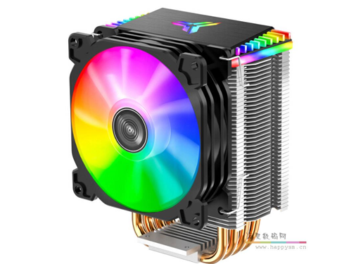 乔思伯 CR-1400 塔式CPU散热器 主板5VARGB同步 4热管 PWM风扇（荐）