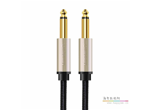 绿联  高品质 音频线 6.5cm 3米 AV音频线