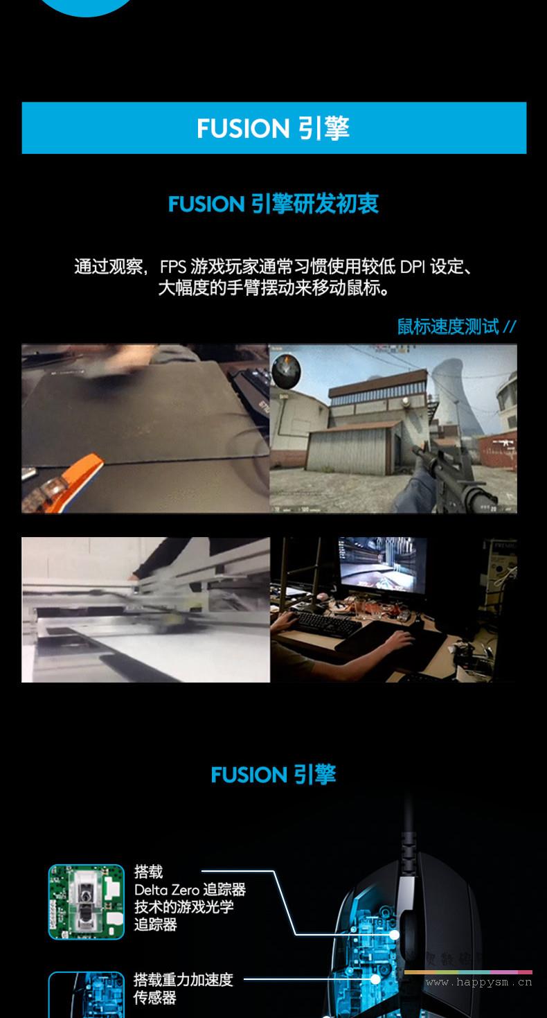 罗技 G402 游戏鼠标