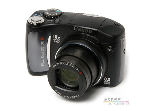 佳能 SX100 IS 光学防抖 10倍光学变焦 800万像素 正品