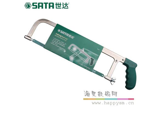 锯条+手锯 世达钢锯合金型钢锯架手工锯弓锯条锯手锯拉花锯子钢锯家用93414