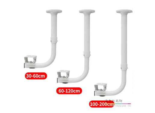 枪机安装吊杆（伸缩30-60cm、60-120cm、100-200cm）