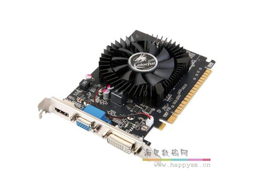 技嘉 GT610 显卡 (VGA HDMI DVI接口)