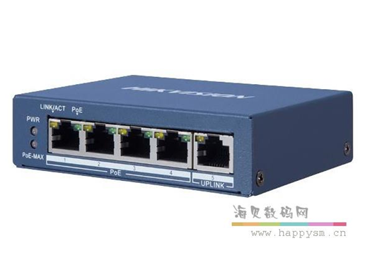 海康威视 DS-3E0505P-S 交换机