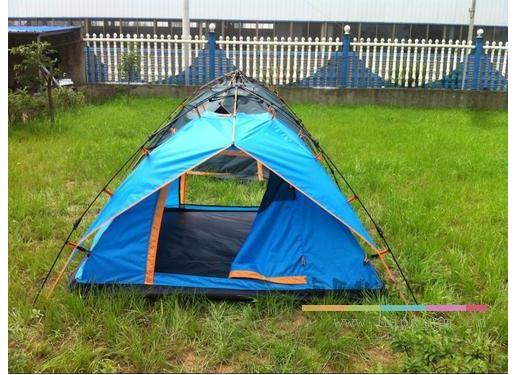 帐篷 户外野营加厚防雨3-4人 全自动速开室内2双人野餐天幕露营装备