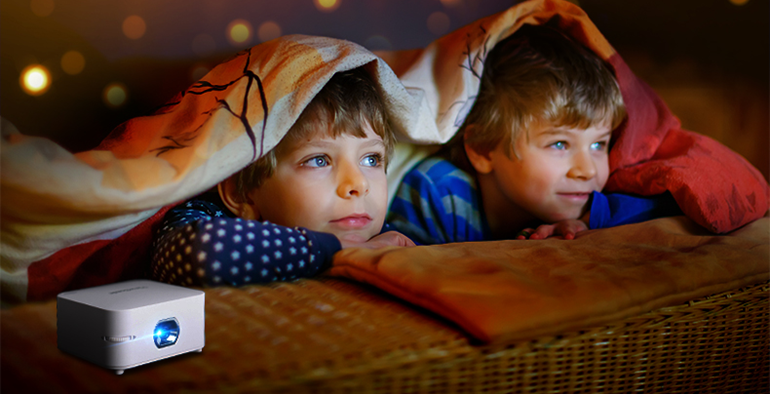 优派 VS16844 便携微型投影仪/机手机无线wifi同屏Baby Vision