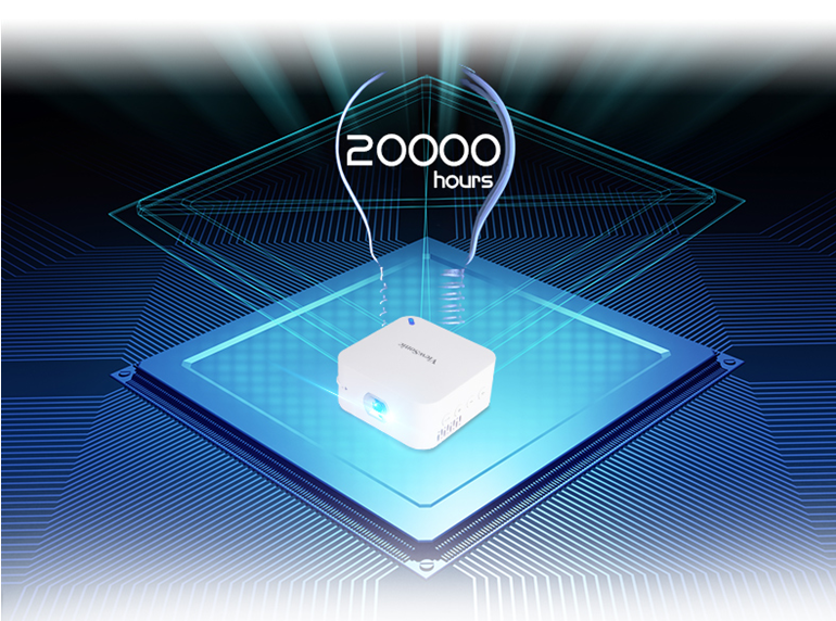 优派 VS16844 便携微型投影仪/机手机无线wifi同屏Baby Vision