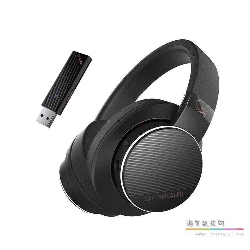创新 黑科技声晰飞无线环绕耳机SXFI THEATER家庭电影院全息音效