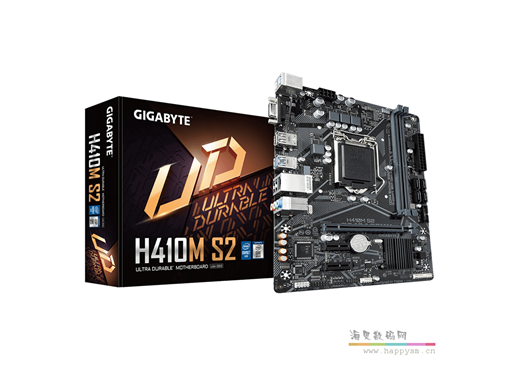 技嘉 H410M S2 不带M.2 接口