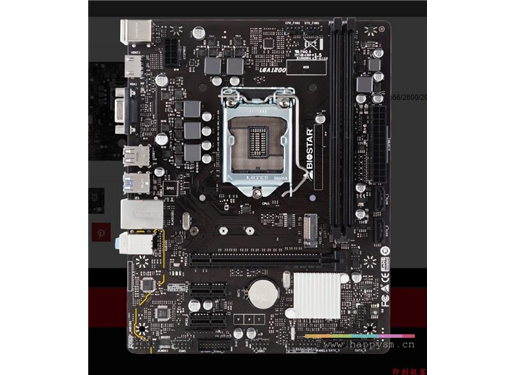 映泰 H410MH  1200 2666 主板  5相 m.2+sata HV 十代