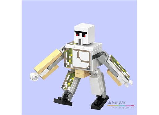 乐高 村庄铁傀儡21128我的世界男孩子拼装益智积木人仔模型兼容乐高