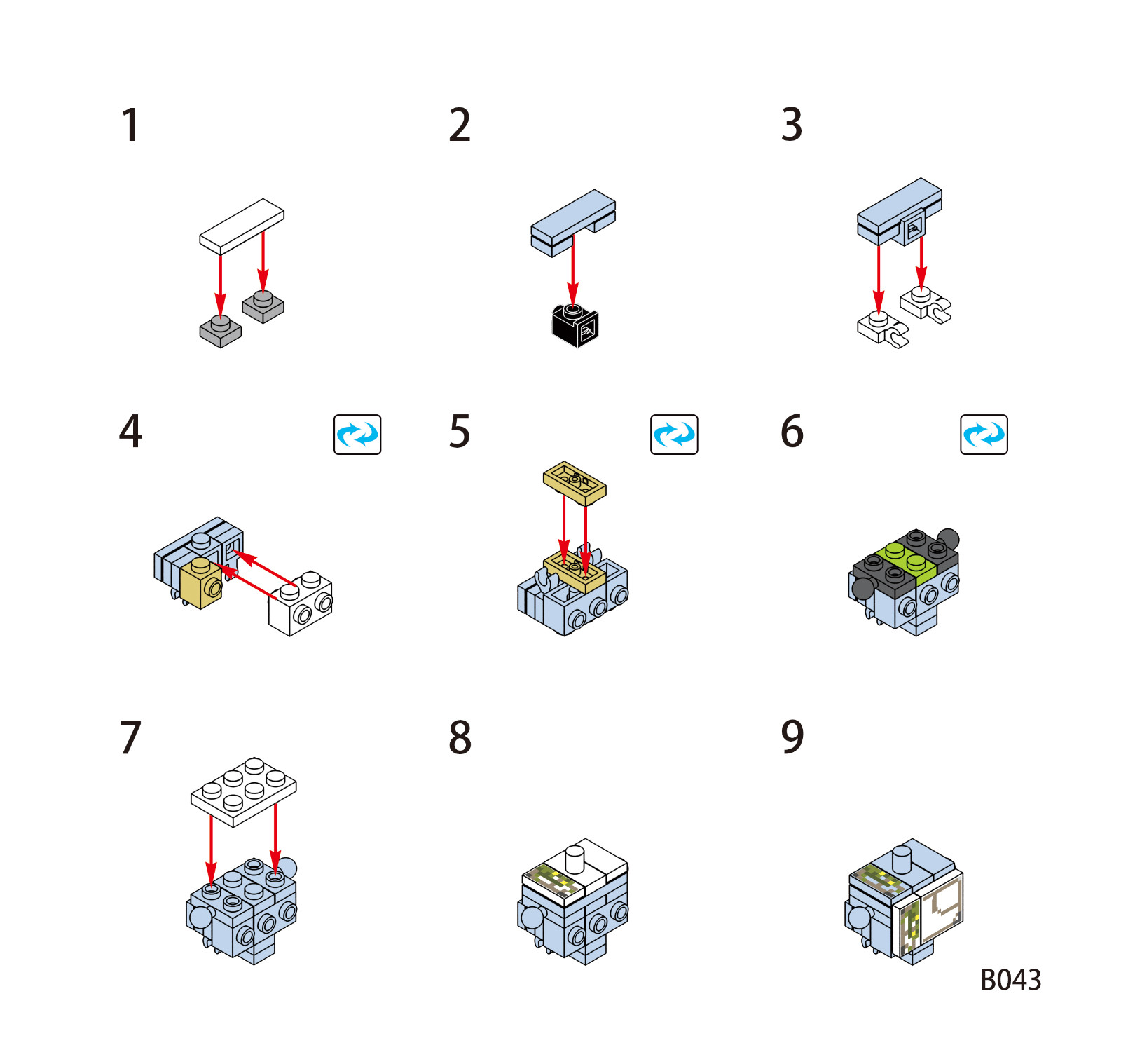 乐高 村庄铁傀儡21128我的世界男孩子拼装益智积木人仔模型兼容乐高