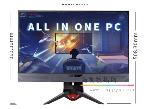 飞利浦 G-ONE  27英寸 一体机 i7-9570H RTX060 16G 256G SSD+HDD1T