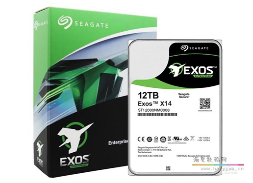 希捷 银河 Exos X14 12TB 256MB（ST12000NM0008）