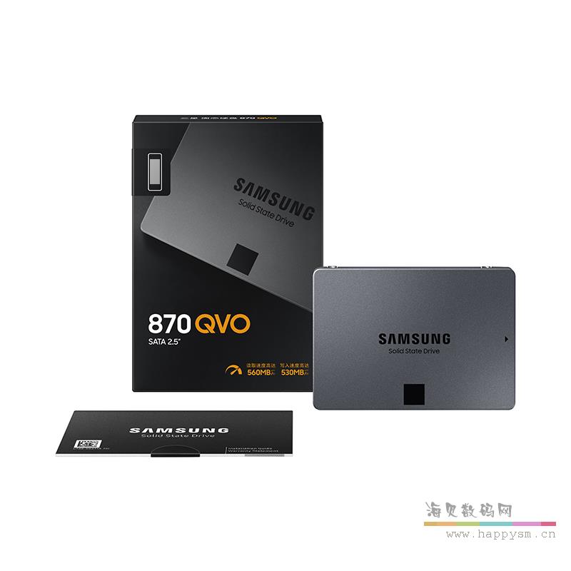 三星 870 QVO SSD 固态硬盘 sata