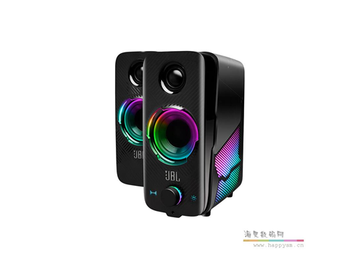 JBL QUANTUM DUO 桌面蓝牙小音响笔记本电脑立体音箱炫彩低音炮