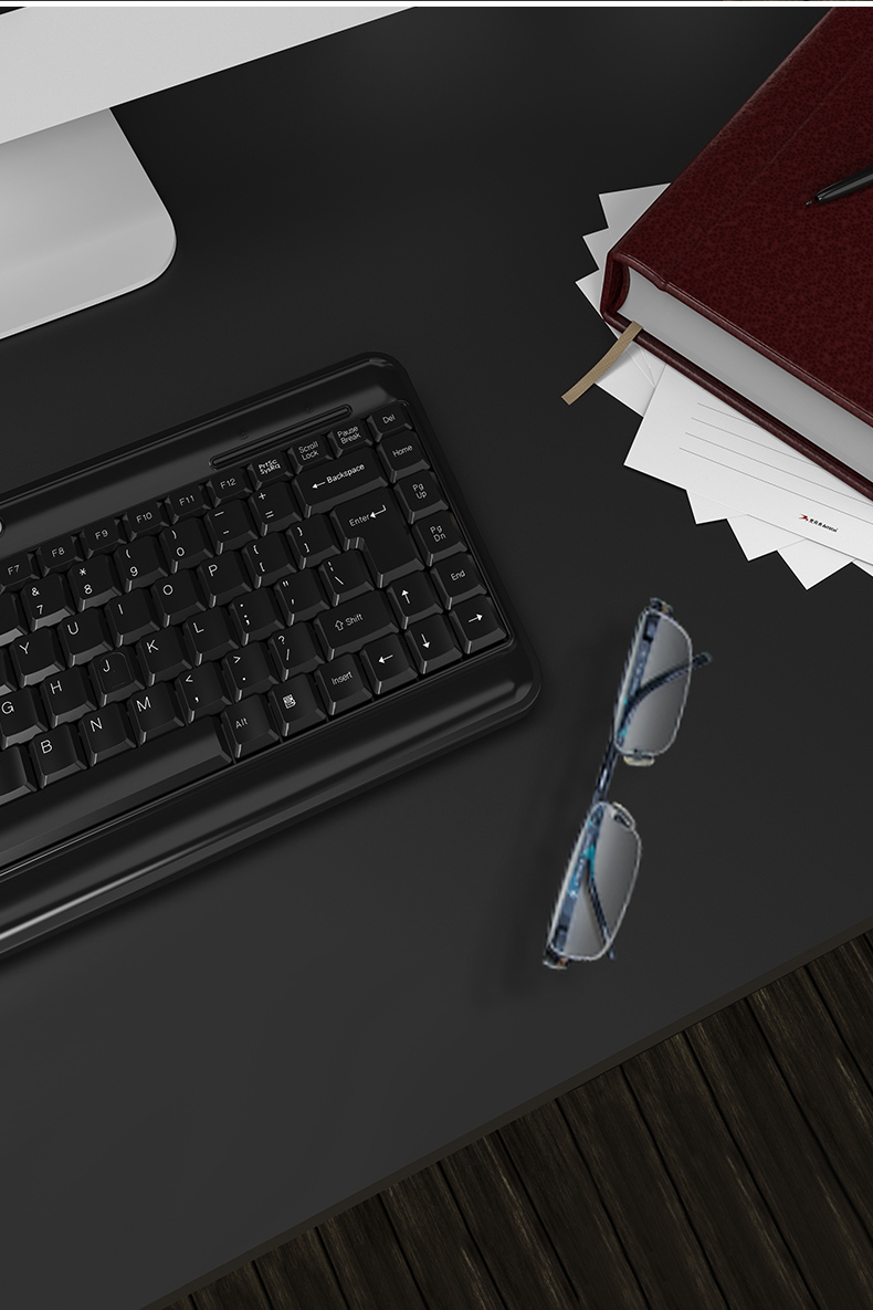 双飞燕 KL-5 超薄轻便迷你静音效果游戏办公多用键盘 迷你便携舒适